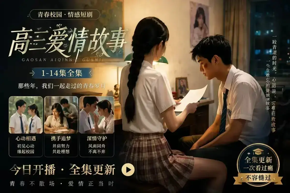 《B中爱情故事》AI短剧未删减完整版4KHDR画质-百度网盘在线秒存资源下载-高清观看每集都戳心